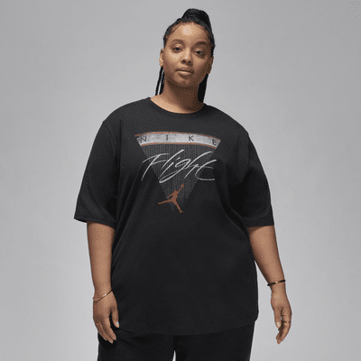 Jordan Flight Heritage Women s Graphic T Shirt Plus Size Nike